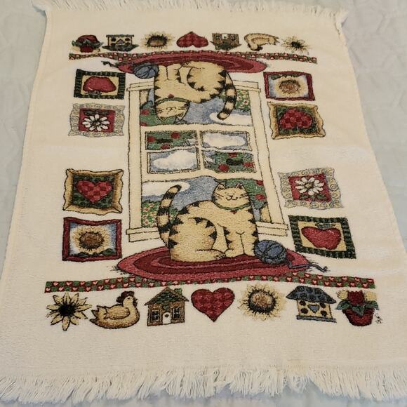 4 vintage kitchen towels - Picture 4 of 5